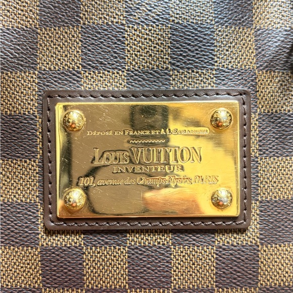 Louis Vuitton Hampstead Dark Brown Checkered Tote - Picture 7 of 16